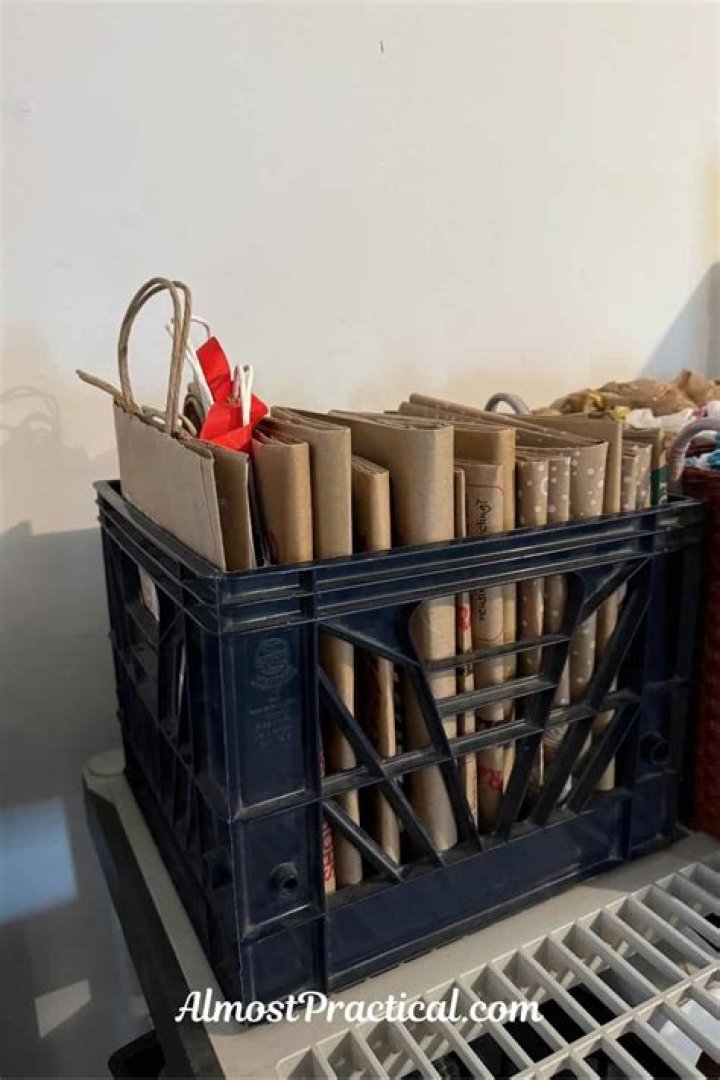 how to store paper grocery bags