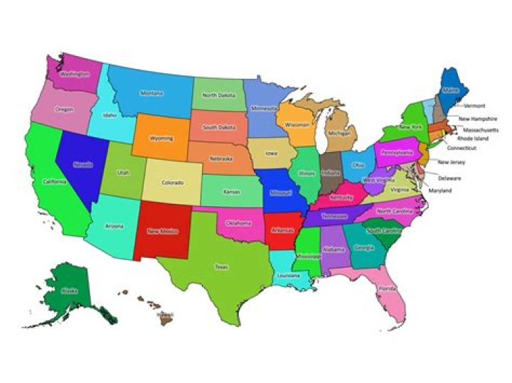 on what plate is most of the united states