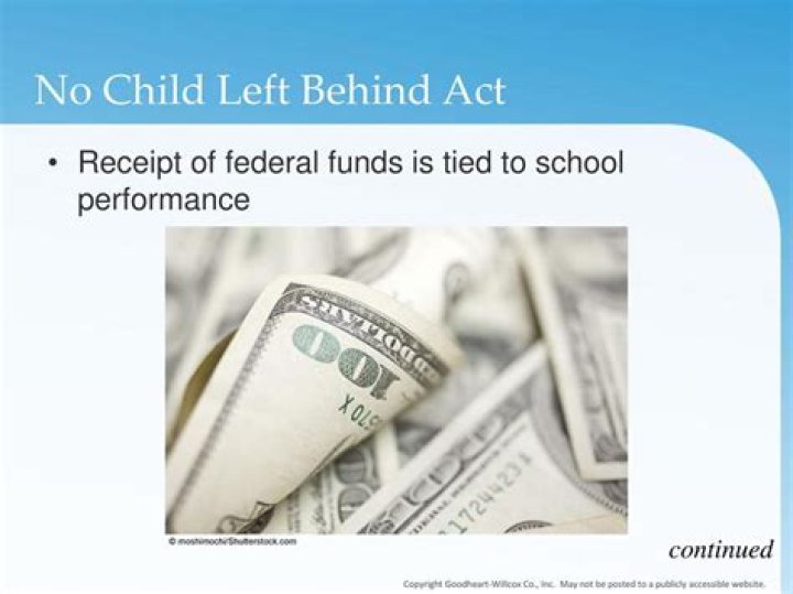 reasons why no child left behind is ineffective