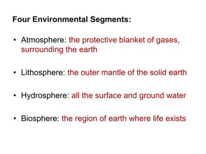 Region Of Earth Where Life Exists?