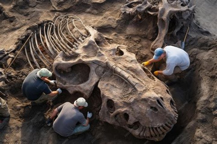 someone who digs up dinosaur bones