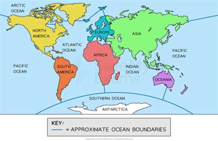 the atlantic ocean touches what five continents
