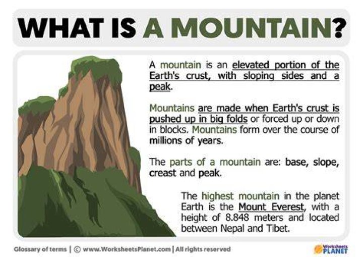 what advantages do mountains provide for people?