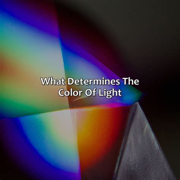 what an object is made of and the color of light that strikes it determine the