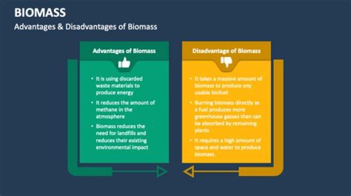 what are advantages and disadvantages of biomass