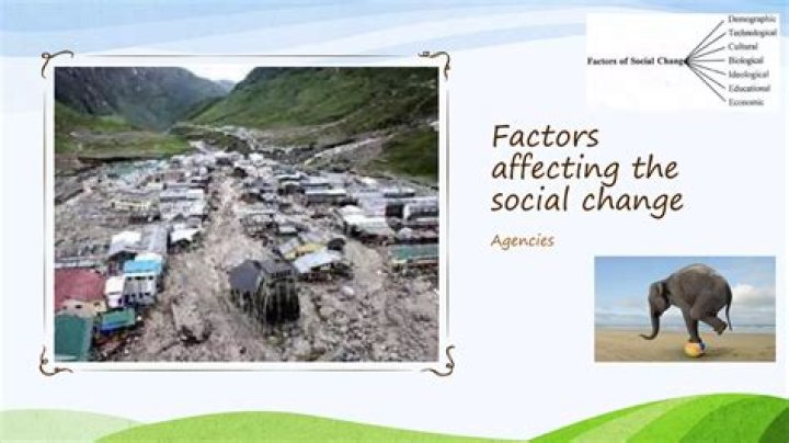 what are four things that affect social change today
