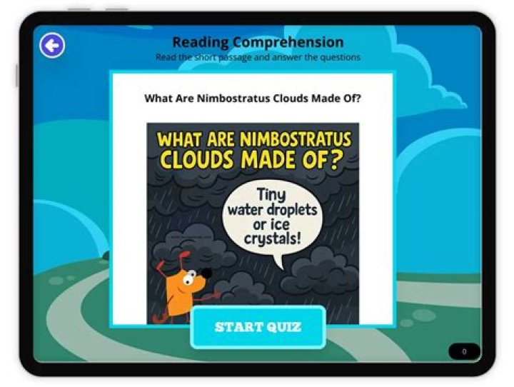 what are nimbostratus clouds made of