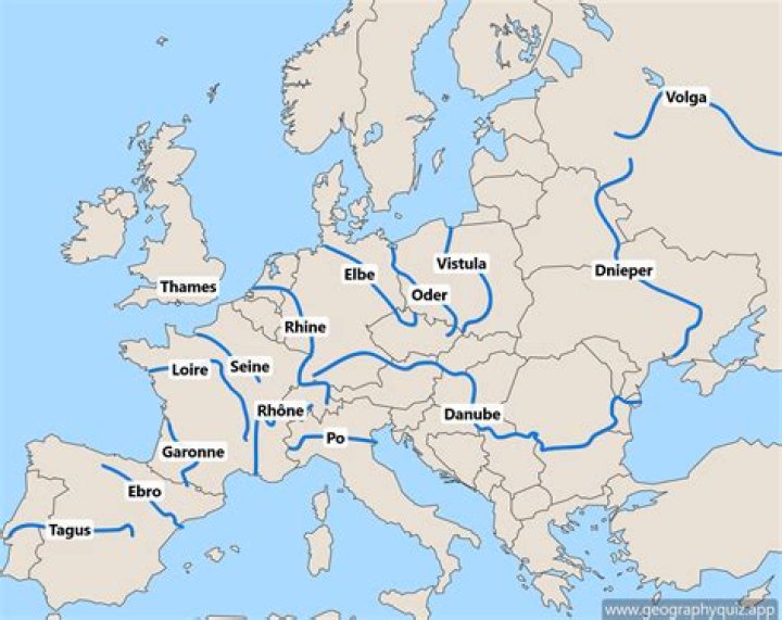 what are the longest rivers in europe
