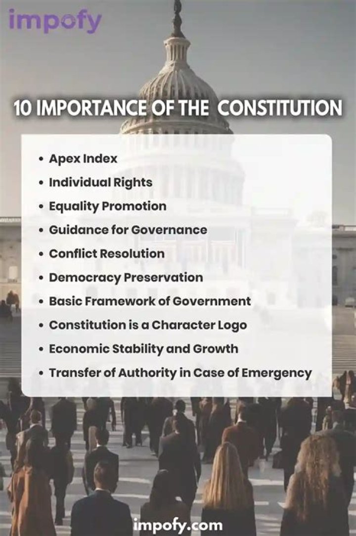 what are the six purposes of the constitution