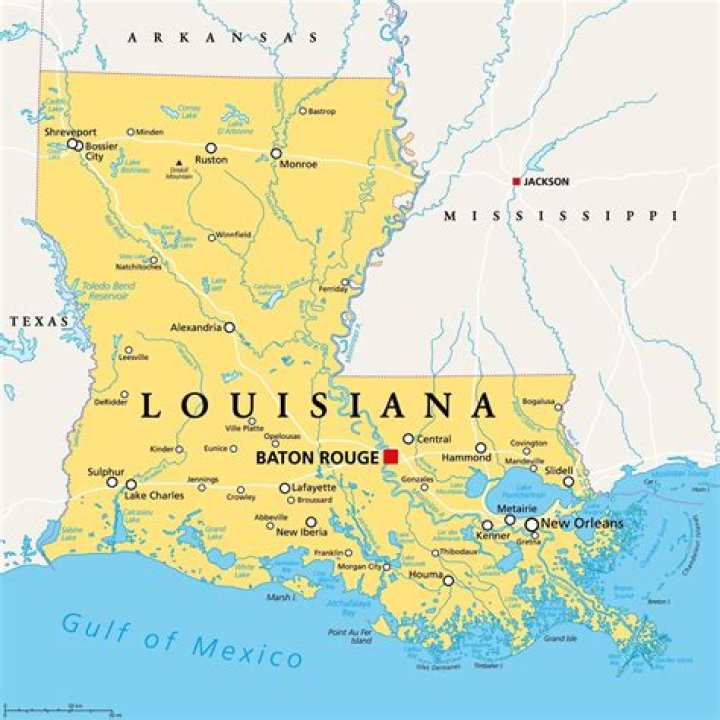 what body of water is south of new orleans