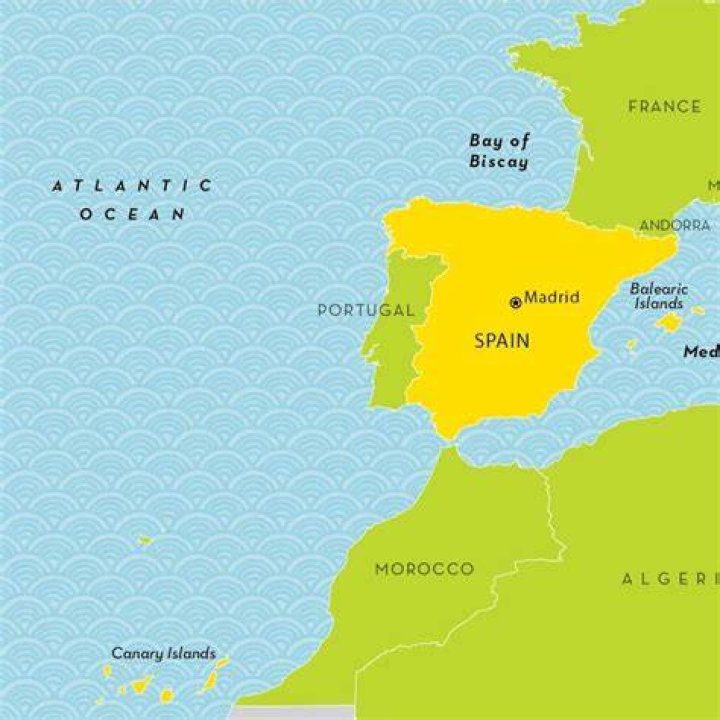 what body of water separates spain from africa