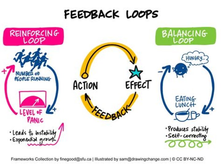what can alterations in our feedback loops lead to