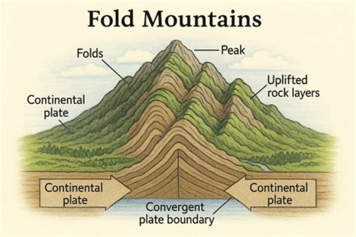 what causes folded mountains - Lisbd-net.com