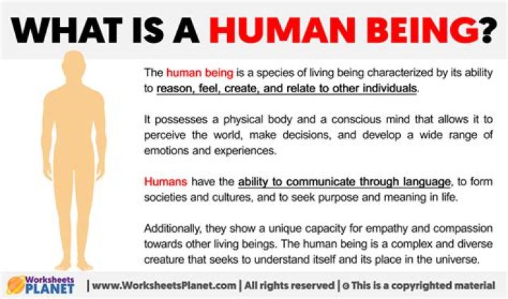 what characteristics do human beings share with other living things?
