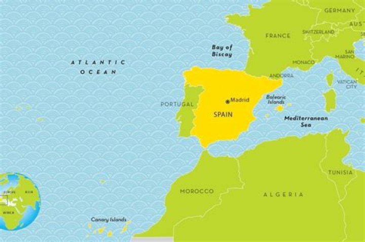 what continent is spain located