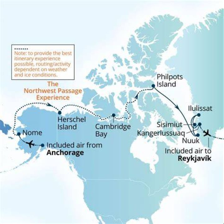 what did the explorers expect the northwest passage to provide
