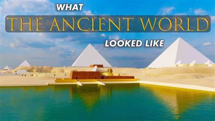 what did the pyramids look like new