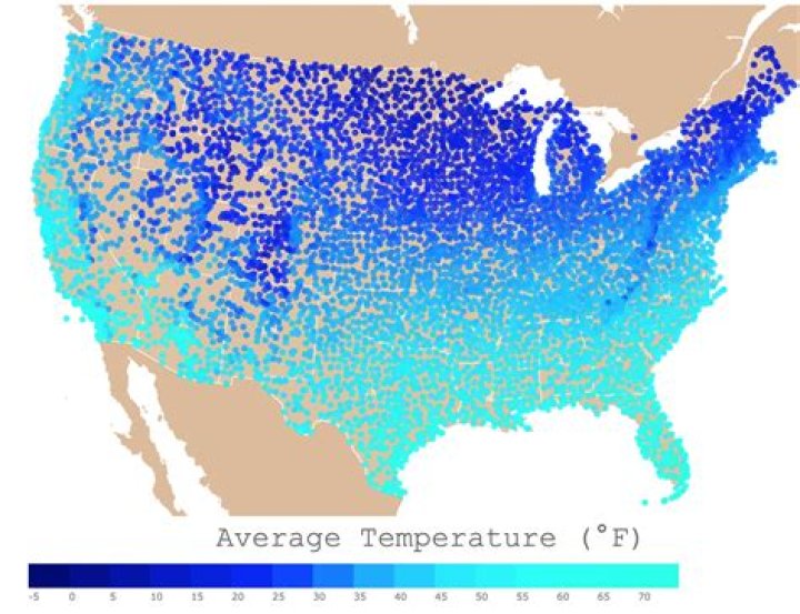what direction does weather move across the united states