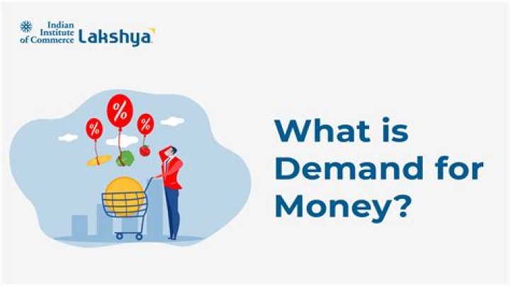 what do economists mean by the demand for money