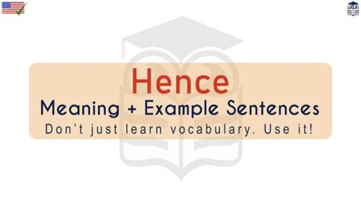 what do hence mean - Lisbd-net.com