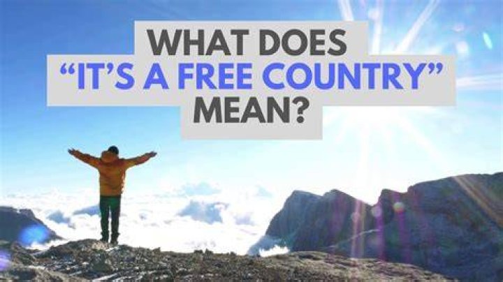 what does a free country mean