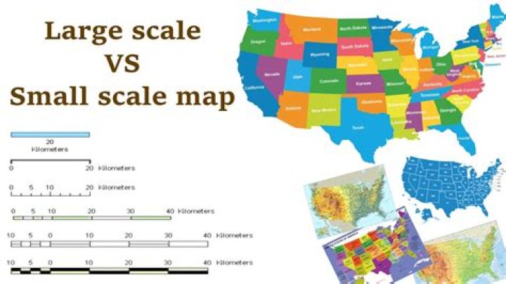 what does a scale look like on a map
