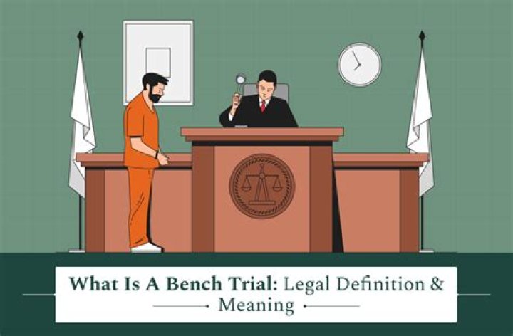 what does bench trial mean