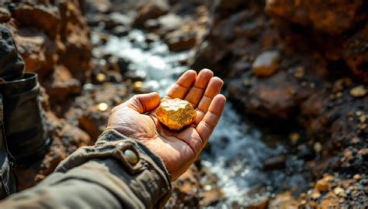 what does gold look like in nature