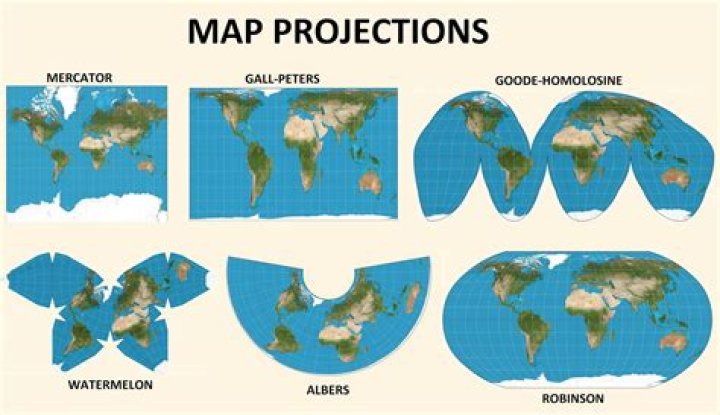 what does map projection mean