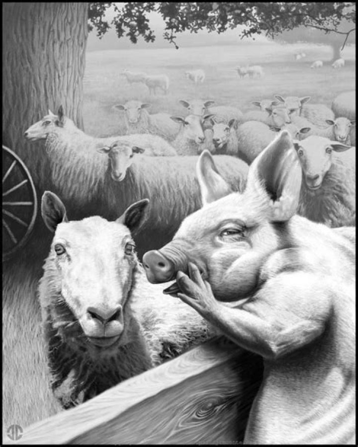 what does squealer represent in animal farm