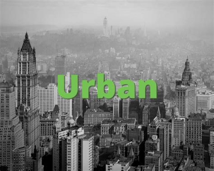 what does urban setting mean