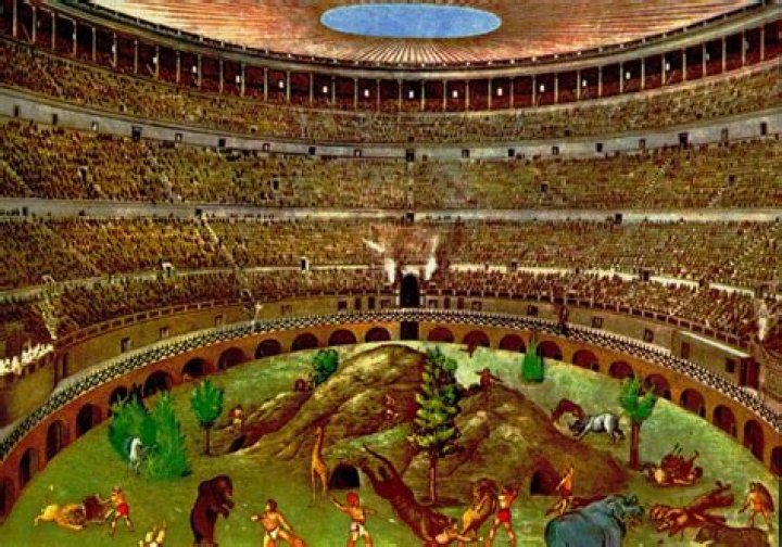 what events took place in the colosseum