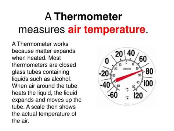 what instrument measures air temperature