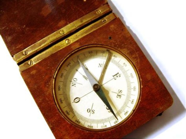what is a compass made of