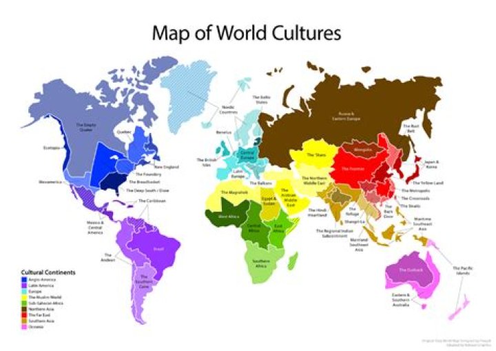 what is a cultural feature on a map