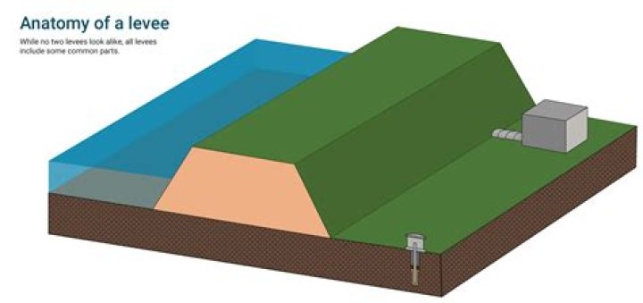 what is a levee wall