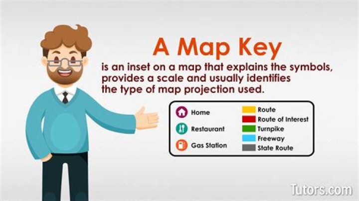 what is a map key