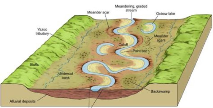 what is a meander scar