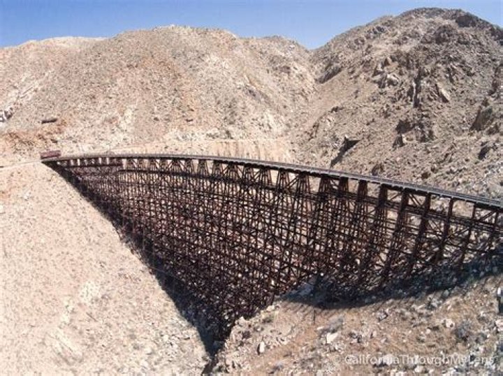 what is a train trestle