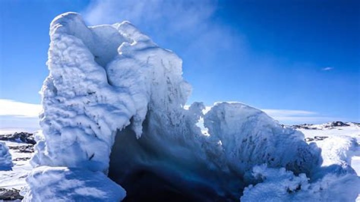 what is an ice volcano