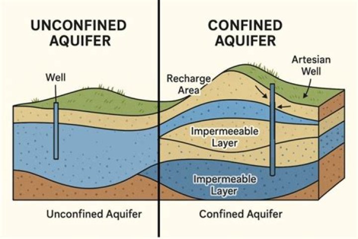 what is an unconfined aquifer