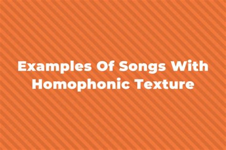 what is homophonic in music