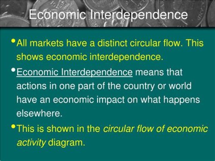 what is interdependence in economics