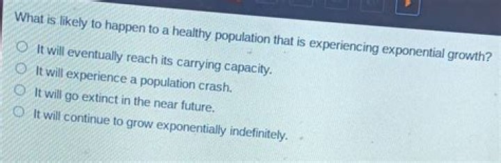 what is likely to happen to a healthy population