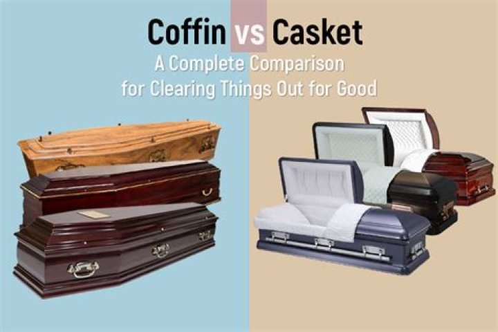 what is the difference between coffin and casket