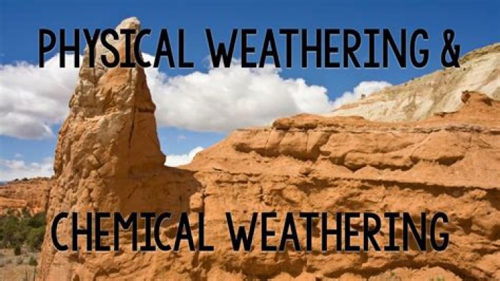 what is the difference between physical weathering and chemical weathering