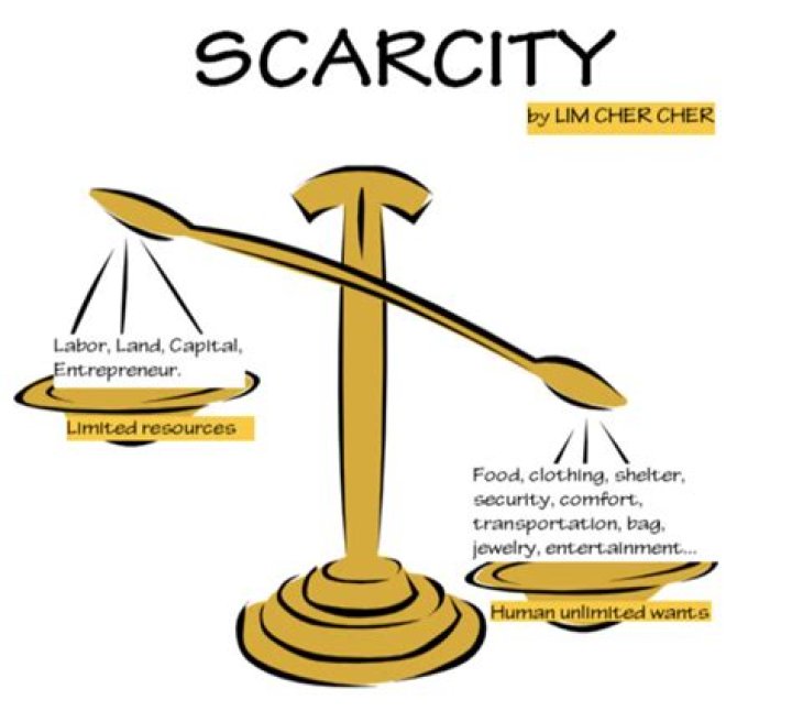 what is the law of scarcity