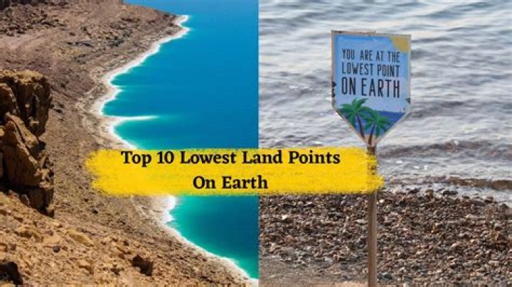 what is the lowest point on earth's surface