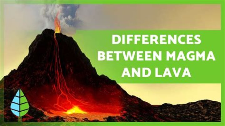 what is the main difference between magma and lava