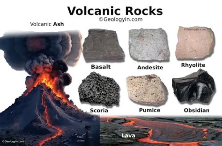 what is the name for dark volcanic glass?
